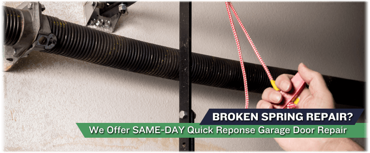 Broken Garage Door Spring Washington MO